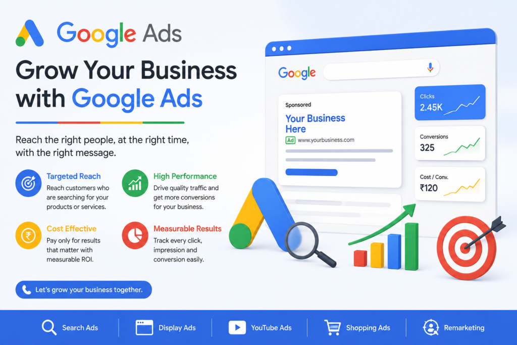 Online Marketing and Advertising through Google Ads